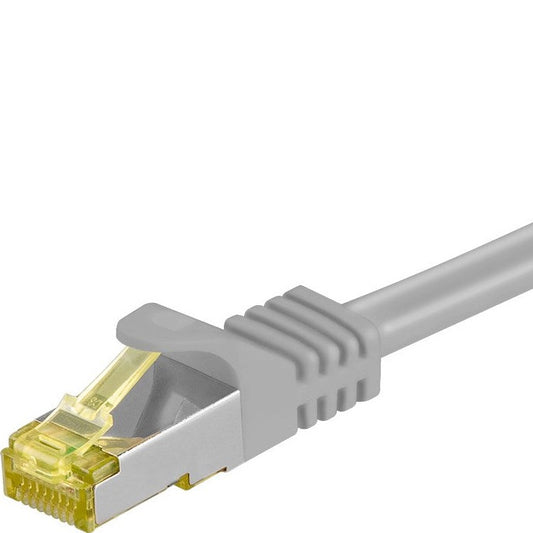 Goobay CAT 7 S/FTP -verkkokaapeli, harmaa