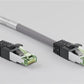 Goobay CAT 8.1 S/FTP -verkkokaapeli, harmaa