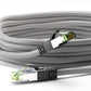 Goobay CAT 8.1 S/FTP -verkkokaapeli, harmaa