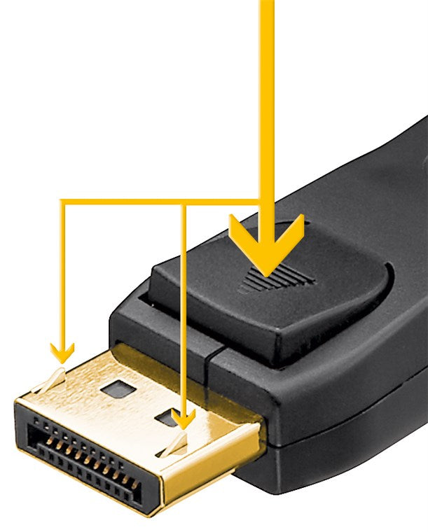 Goobay DisplayPort Connector 2.0 -kaapeli